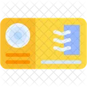 Postal Postal Card Zip Code Icon