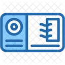 Postal Postal Card Zip Code Icon