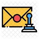 Postal Stamp Icon