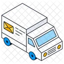 Postal Truck  Icon