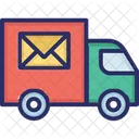 Postal Truck  Icon