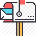 Postbox Letter Mail Icon