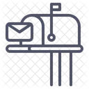 Postbox Letter Box Icon