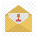 Postcard Letter Stamp Icon