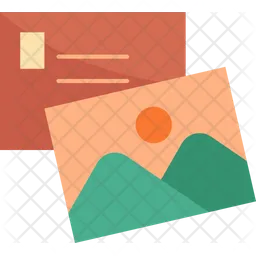 Postcard  Icon