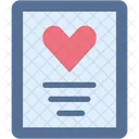 Postcard Love Lover Icon