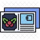 Postcard Letter Invitation Icon