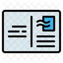 Postcard Post Card Icon