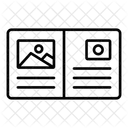 Postcard Letter Card Icon