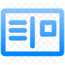 Postcard Letter Send Icon