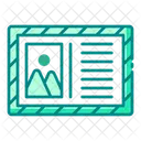 Postcard  Icon