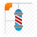 Poste de barbería  Icono