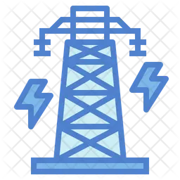 Poste elétrico  Ícone