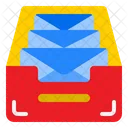 Posteingang E Mails Kabinett Symbol