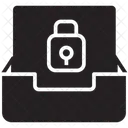 Posteingang sperren  Symbol