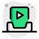 Posteingangsvideo  Symbol