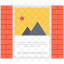 Poster Wall Design Icon
