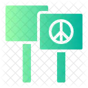 Poster Peace Symbol Icon