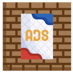 Poster Advertisement  Icon