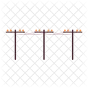 Postes De Servicios Publicos Poste Compartir Electricidad Icono