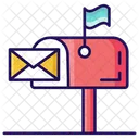 Postfach Briefkasten Maildrop Symbol