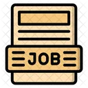 Posting Job Offer Professions And Jobs Icon