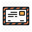 Postkarte Briefkopf Brief Symbol
