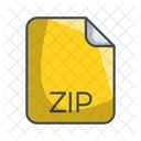 Zip Archiv Datei Symbol