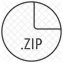 Zip Datei Format Symbol