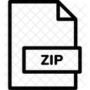 Zip Format Datei Icon