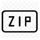 Zip Erweiterung Format Icon