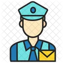 Avatar Man Postman Icon