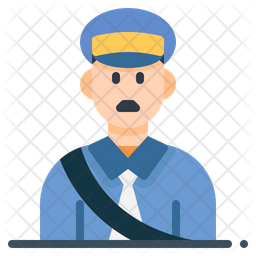 Postman Icon - Download in Flat Style