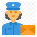 Postman Avatar Occupation Icon
