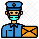Postman Mail Man Icon