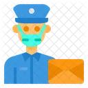 Postman Avatar Mask Icon