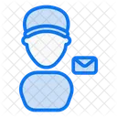 Postman Delivery Courier Icon