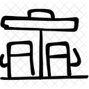 Posto De Gasolina Economia De Combustivel Dispensador De Gas Ícone