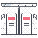 Posto De Gasolina Ecologico Energia Ecologia Ícone