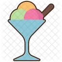 Postre Dulce Helado Icon