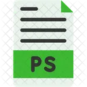 Postscript File File File Type Icon