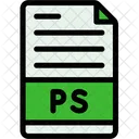 Postscript File File File Type Icon