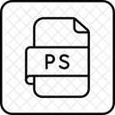 Postscript File  Icône