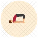 Puente Yoga Pose Icono