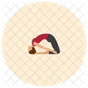 Puente Yoga Pose Icono