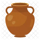 Pot Vase Masonry Art Icon