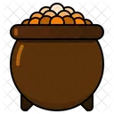 Pot Gold Treasure Icon