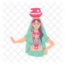 Pot Dance Folk Dance Rajasthani Dance Icon