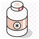 Pot A Medicaments Pilulier Recipient Icône