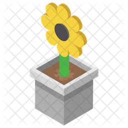 Download Free Pot Plant Icon Of Isometric Style Available In Svg Png Eps Ai Icon Fonts